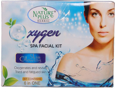 

NATURE PLUS HERBAL Oxygen Spa Facial Kit 330 g(Set of 6)