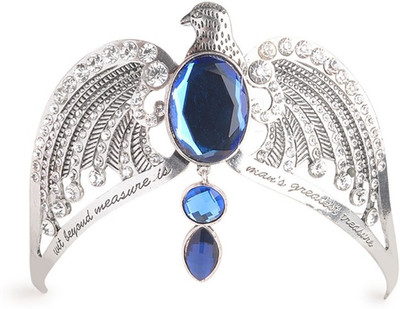 

EFG Harry Potter Official WB Ravenclaw Diadem Crown Tiara Hair Claw(Blue)