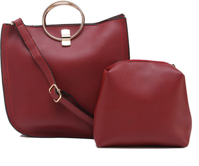 

Omnesta Hand-held Bag(Maroon)