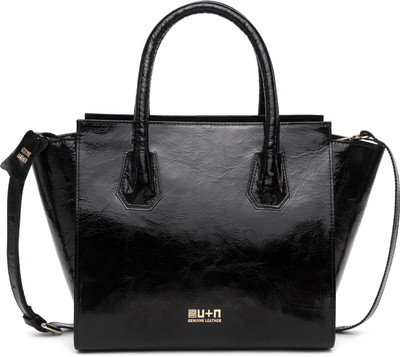 

U+N Hand-held Bag(Black)