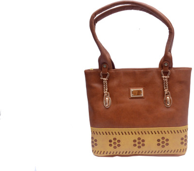 

ADORSY Shoulder Bag(Brown, Yellow)