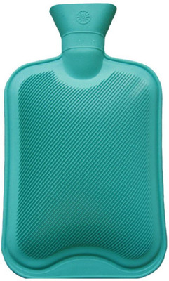

CRETO best quality rubber hot water bag for joint pain and muscle pain light blue Rubber hot water bag 1 L Hot Water Bag(Light Blue)