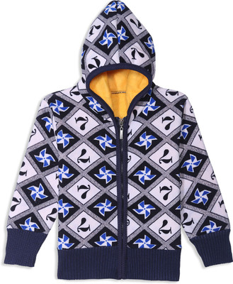 

Camey Full Sleeve Printed Baby Boys & Baby Girls Jacket, Multicolor
