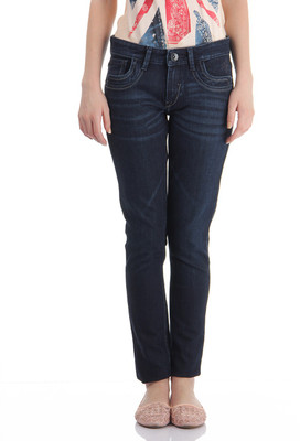 Pepe Jeans Regular Women Dark Blue Jeans