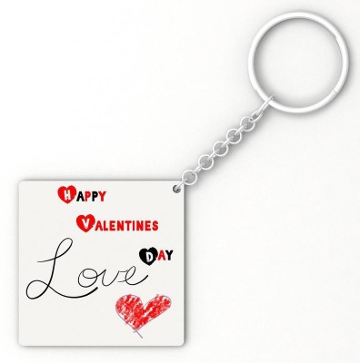 GiftsOnn Square shaped Anniversary Gifts5 Key Chain