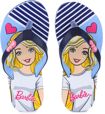 

Barbie Girls Slip On Slipper Flip Flop(Blue