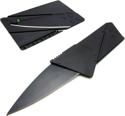 

Generic Cardsharp Credit Card Folding Pocket Knife(Black)