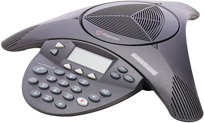 

POLYCOM 2200-16000-036 Cordless Landline Phone(Black)