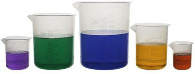 

BEXCO Beakers 2000 Ml, Pack of 6(Multicolor)