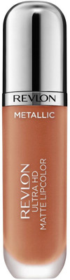 

Revlon Ultra HD Matt Lip Color Metallic Glow(Glow, 5.9 ml)