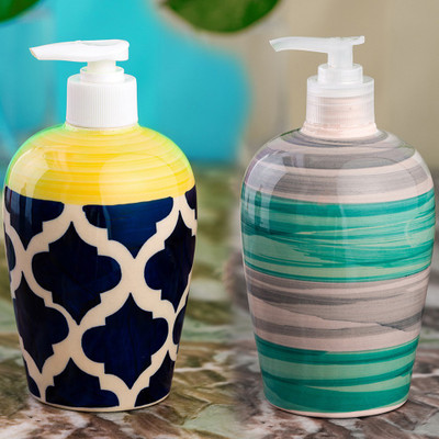 

Sforzi liquid soap dispenser 450 ml Lotion, Shampoo, Soap, Gel Dispenser(Multicolor)