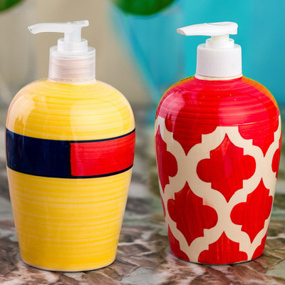 

Sforzi liquid soap dispenser 450 ml Lotion, Shampoo, Soap, Gel Dispenser(Multicolor)