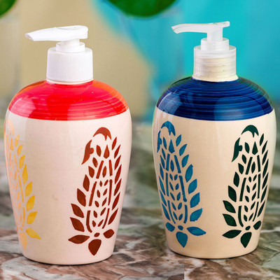 

Sforzi liquid soap dispenser 450 ml Lotion, Shampoo, Soap, Gel Dispenser(Multicolor)