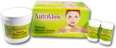 

NutriGlow Papaya Bleach Cream For Smooth & Glowing Skin(300 g)