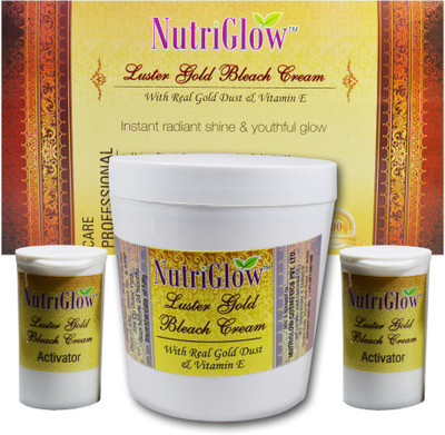 

NutriGlow Crème Pack Lacto Bleach Instant Tan Removal(300 g)