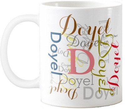 

Exoctic Silver Doyel Ceramic Mug(330 ml), Multicolor