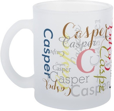 

Exoctic Silver Casper Ceramic Mug(330 ml), Multicolor
