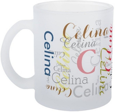 

Exoctic Silver Celina Ceramic Mug(330 ml), Multicolor
