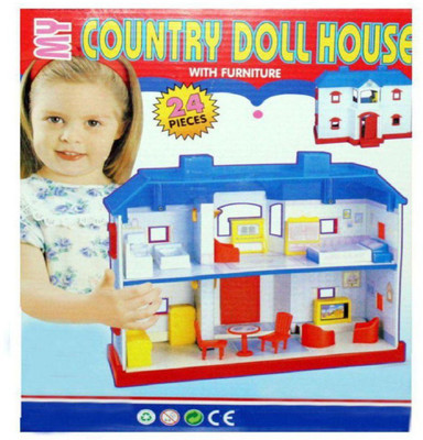 

MRKIDSTOY NEW DOLL HOUSE(Multicolor)