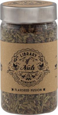

Library of Nuts Flaxseed Fusion Assorted Digestive Mouth Freshner ( 100 Gms ) Assorted Nuts(100 g, Plastic Bottle)