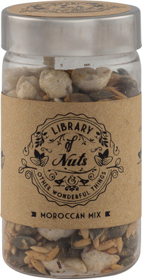 

Library of Nuts Moroccan Mix Assorted Digestive Mouth Freshner ( 75 Gms ) Assorted Nuts(75 g, Plastic Bottle)