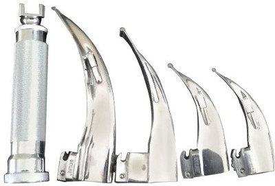 

Oxy Life Laryngoscope Set Adult (Set of 4) with Pouch Otoscope
