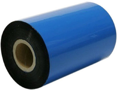 

AllExtreme Thermal Transfer Barcode Ribbons INK OUTSIDE ,Barcode Printing - Resin Enhanced Wax Ribbon 105mmx300mtr Non Adhesive Paper Label(Black)