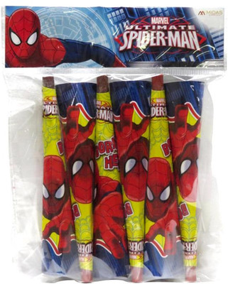 

Funcart Spiderman Paper Horn Party Blowouts(Pack of 6)