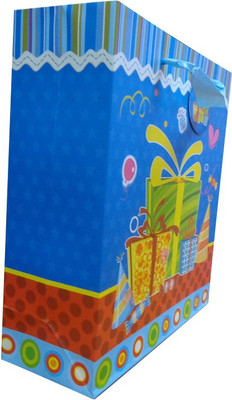

Paper Bag Zone Printed Party Bag(Multicolor, Pack of 10)