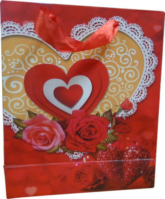 

Paper Bag Zone Printed Party Bag(Multicolor, Pack of 10)