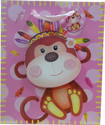 

Paper Bag Zone Printed Party Bag(Multicolor, Pack of 10)