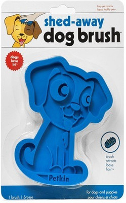 

ROYAL PET Petkin Shed-Away Dog Brush | A fast and easy way to groom your dog | Brush attracts loose hair Basic Comb for Dog