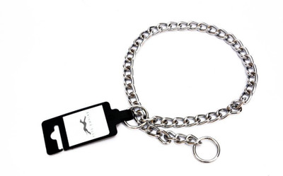 

Pets Empire Chain Dog Training Choke/Collar 3.5mm X 60cm 60 cm Dog Chain Leash(Silver)