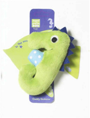 

Pet Brands Cuddly Seahorse Cotton Plush Toy For Dog & Cat