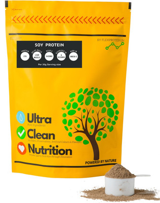 

Flex Protein Ultra Premium Soy Protein Isolate Protein Powder (Imported from USA and packed in India)- Chocolate Silk Plant-Based Protein(500 g, Soy Protein Isolate Protein Powder)