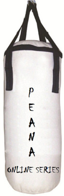 

PEANA Online Series 3.0 Feet Long, CANVAS Material, White Color, Unfilled with Hanging Straps Hanging Bag(3.0, 36 kg)