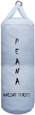 

PEANA Online Series 2.5 Feet Long, PU Material, White Color, Unfilled with Hanging Straps Hanging Bag(2.5, 30 kg)