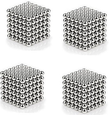 

Bauxter Four Magnetic Balls cube(5mm 864 balls) Magnetic Toys 3D Puzzle Games Puzzle Box Stress Relief Puzzel Educational Toys Games Building Block Toys Kids Toys Games For Boys(864 Pieces)