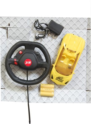 

toy BEN 10 Full function steering radio remote control car(Yellow)