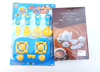 

Aparnas 19 piece lovely Kids Kitchen set for Girls with Cup Sets