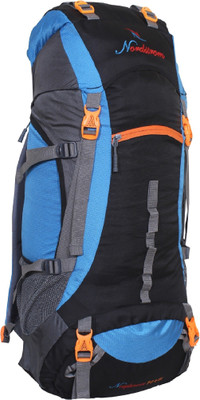 

NORDSTROM 0109 Climate Proof Mountain/Hiking/trekking/Campaign /Backpack 75 Ltrs Sky Blue & Black with Padded Laptop Sleeve & Rain Cover Rucksack - 75 L(Multicolor)