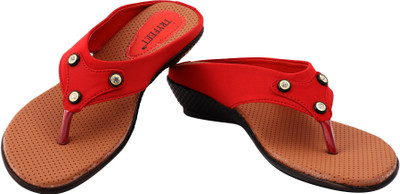 

tryfeet Women Red Flats