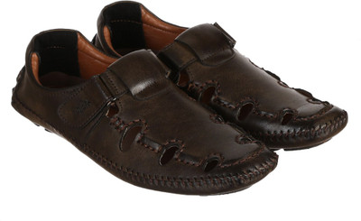 

Brandvilla Rom-2 Brown Loafers For Men(Brown