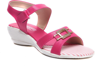 

Dolphin Miles Women Pink Wedges