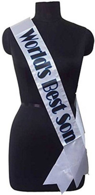 

Theme My Party Sash For Different Occasion (World Best Son)