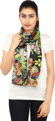 

Anekaant Printed Cotton Women's Scarf, Multicolor