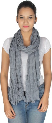 Anekaant Solid Cotton Blend Women Scarf