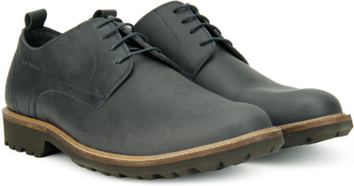 

Hush Puppies DEBONAIR OILY Corporate Casual For Men(Olive, Blue