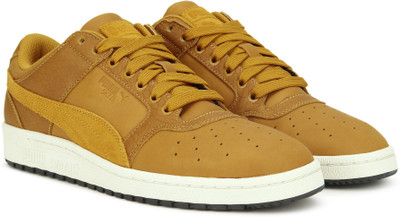 

Puma Sky II Lo Color Blocked Lthr Sneakers For Men(Brown, Inca gold-inca gold