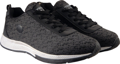 

Action Synergy Men's JQF0074 DarkGrey/Black Phylon Sole Sports Running Shoes For Men(Black